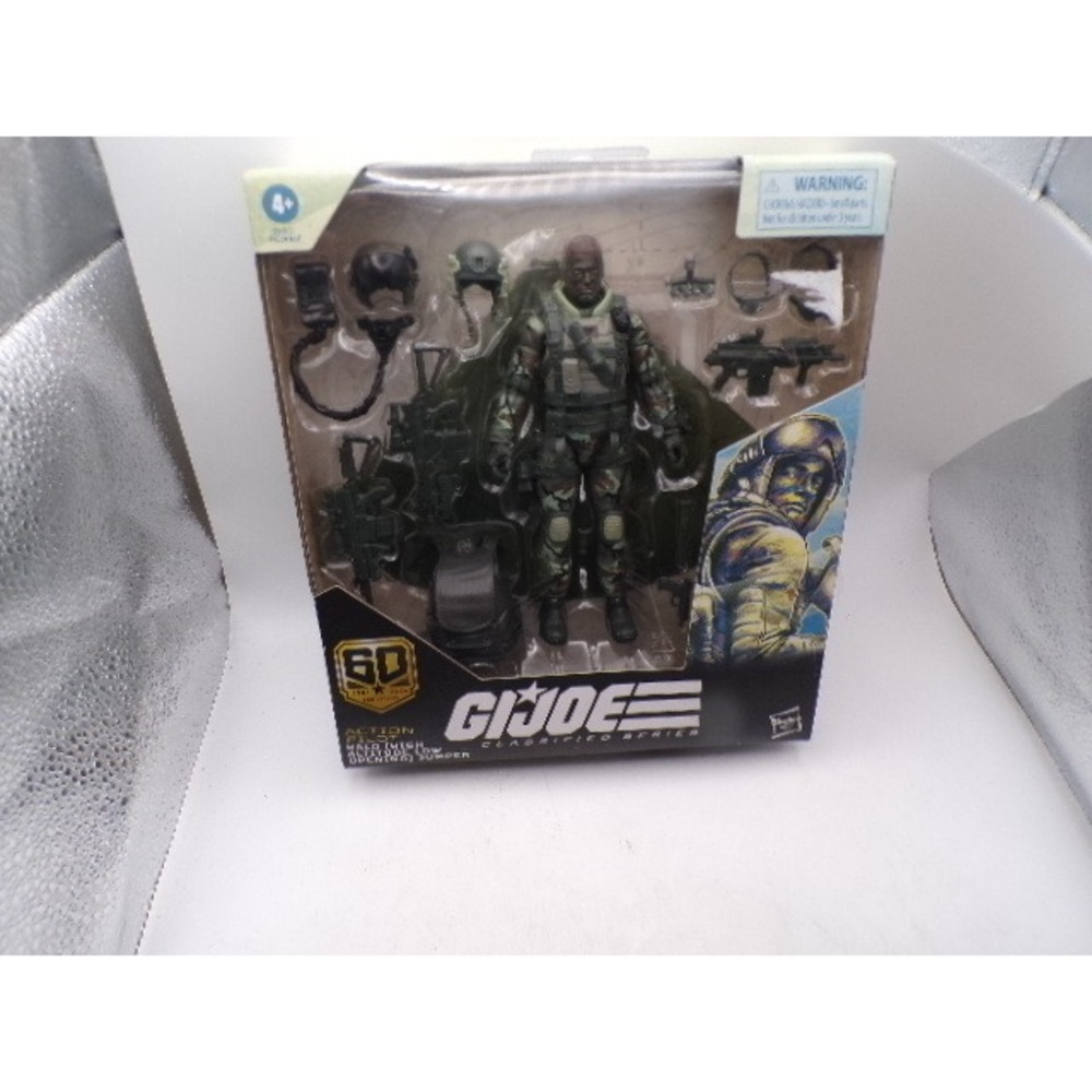 GI Joe Classified Series Action Pilot HALO Jumper 60th Anniversary Figure G0012